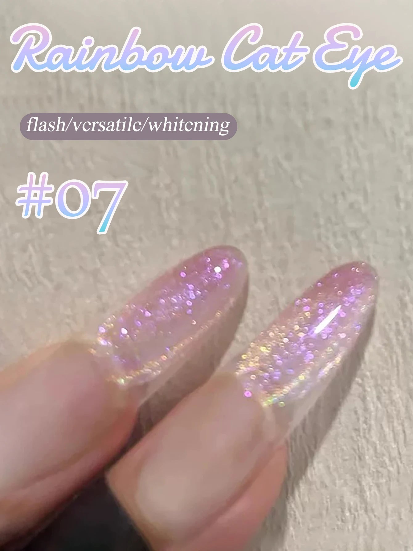 MIANEL 12ML Summer Whitening Red Glass Bead Cat Eye Gel Nail Polish 2026 Ice Clear Cat Magnetic Nail Polish Blue Nails 1-12pcs