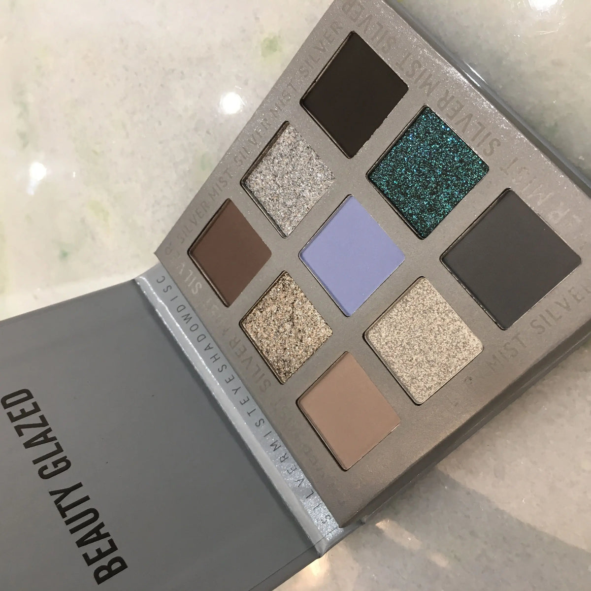 Beauty GLAZED Eyeshadow Palette 9 Color Shimmer Matte Longlasting Waterproof Palette Makeup