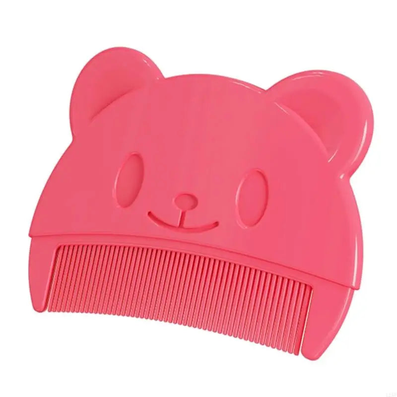 Newborn Caps Comb Bear Hair Comb Baby Sensitive Skin Soothe Comb 425F
