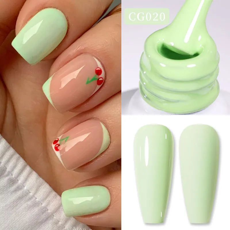 BORN PRETTY Sweet Spring Summer Color Gel Nail Polish 10ml Light Pink Green Yellow Long Lasting Varnis Semi Permanent For Nails