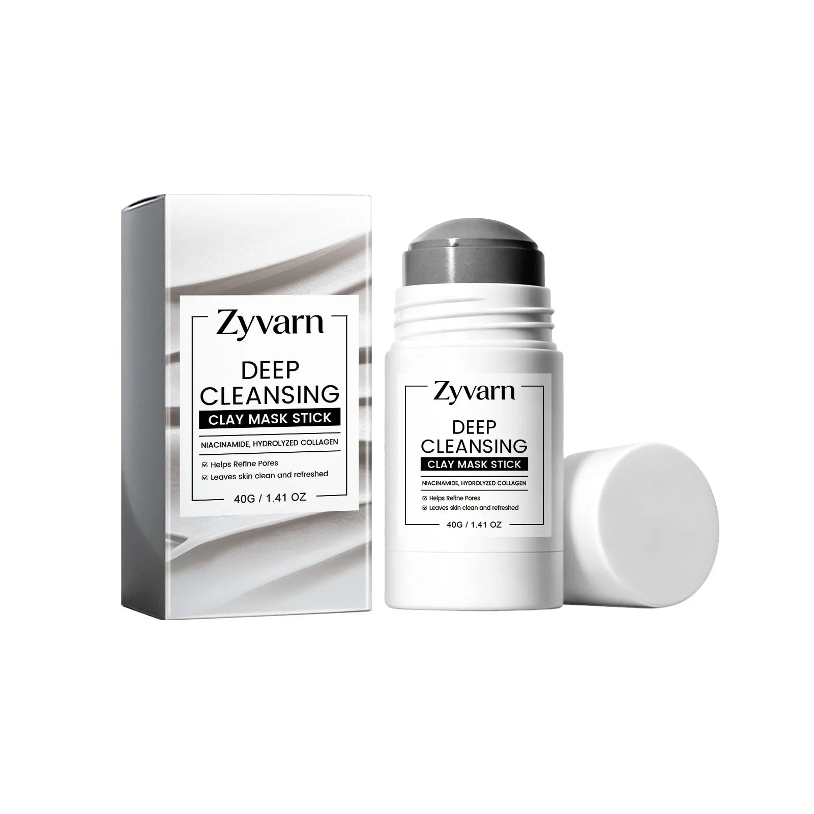 Pore Cleaning Clay Mask Mud Shrinking Pores Moisturizer Hydrating Exfoliating Oil Control Blackhead Pimple Acne Treatment Mask