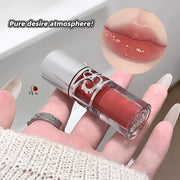 Clear Glass Shine Lip Gloss Mirror Watery Moisturize Plumper Long Lasting Lip Tint Juicy Lip Oil Gloss Stain Makeup