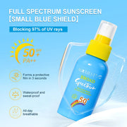 Facial & Body Sunscreen Spray SPF 50 Oil Control Whitening Melanin Reducer Anti-Sun Protection Face Skin Care Sun Cream Spray