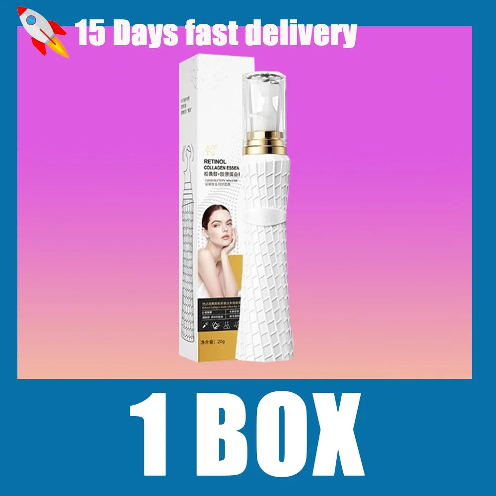 Anti Dark Circle Eye Serum Oil Retinol Anti Wrinkle Firming Skin Remove Eye Bag Fade Fine Line Whitening Brighten Eye Care Korea