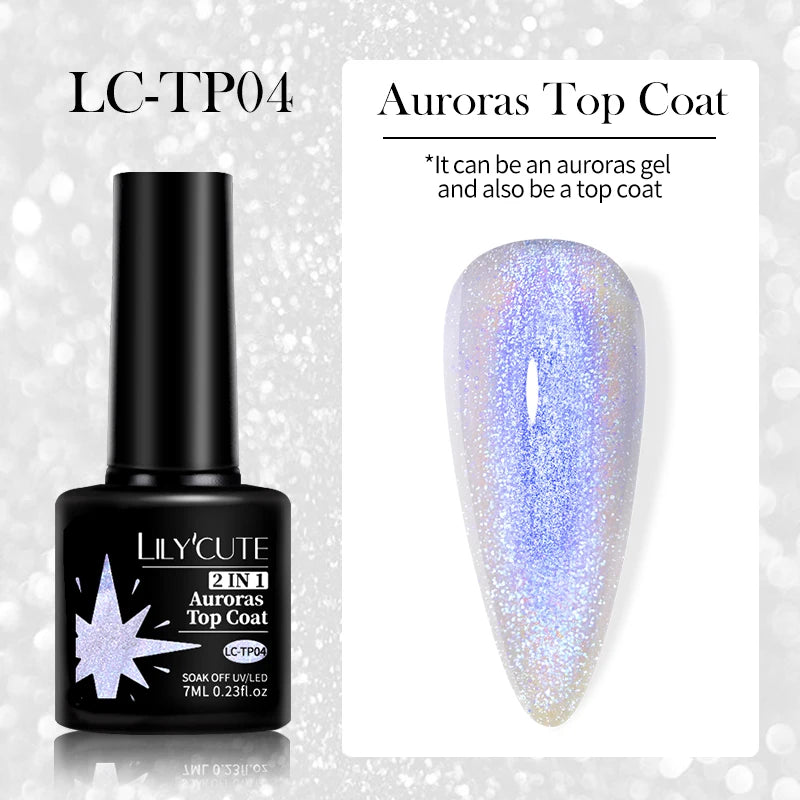 LILYCUTE 7ml 9D Black Crystal Cat Magnetic Gel Nail Polish Laser Silver Glitter Semi Permanent Manicure For Nail Art Gel Varnish
