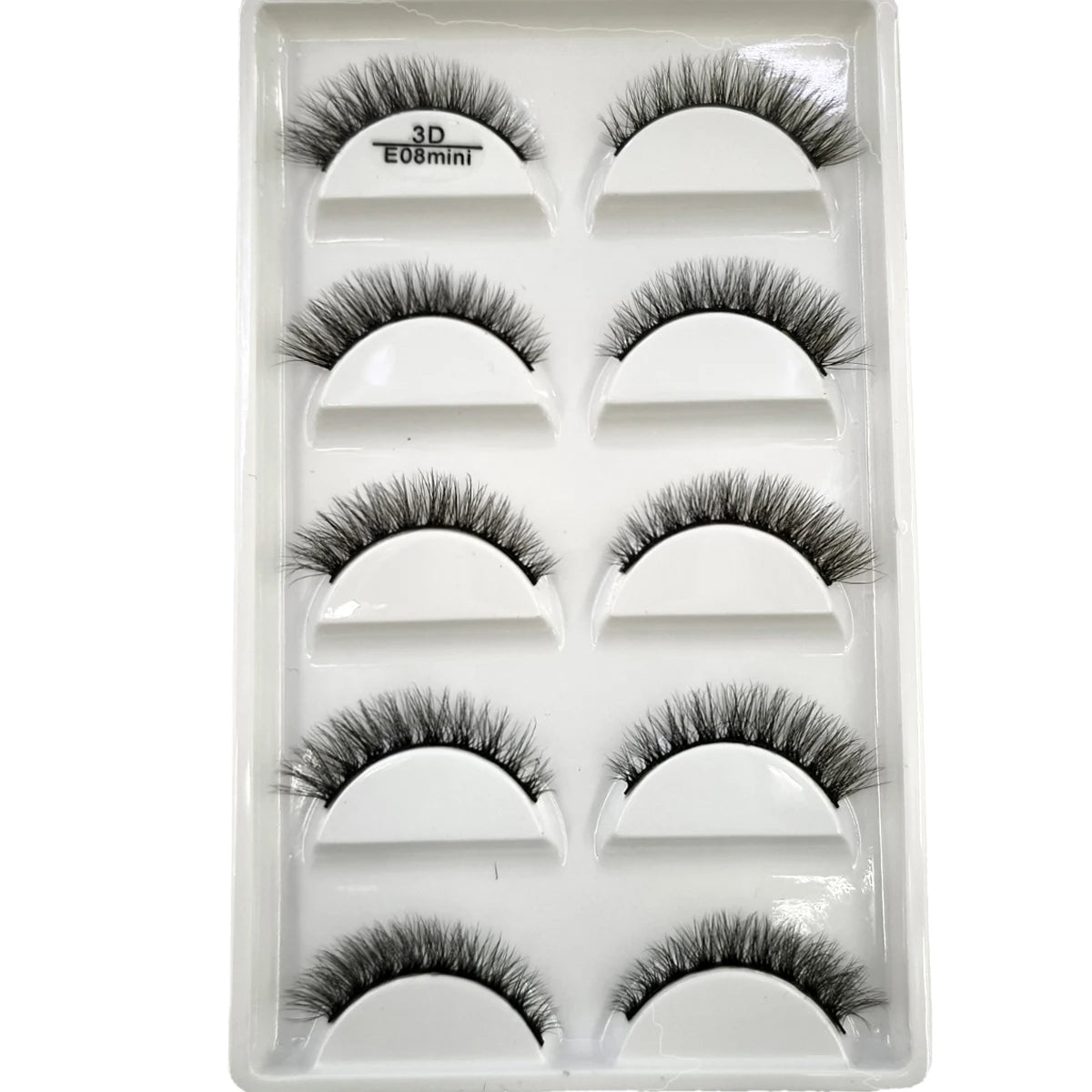 HBZGTLAD 5Pairs 3D Handmade Fake Eyelashes Natural Long Thick Daily Makeup Thick Cross Eyelashes Eye Lashes