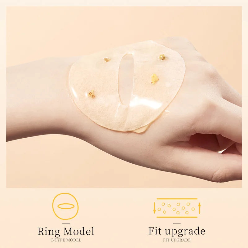 80Pcs Osmanthus Eye Mask Patches – Hydrating & Moisturizing Under-Eye Patches with Osmanthus Extract for Nourishing, Refreshing & Daily Eye Care