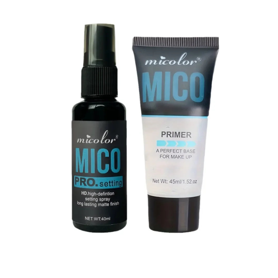 Transparent Jelly Primer Makeup Base Color Rendering Long Lasting Makeup Holding Pre Makeup Base Cream & Makeup Setting Spray