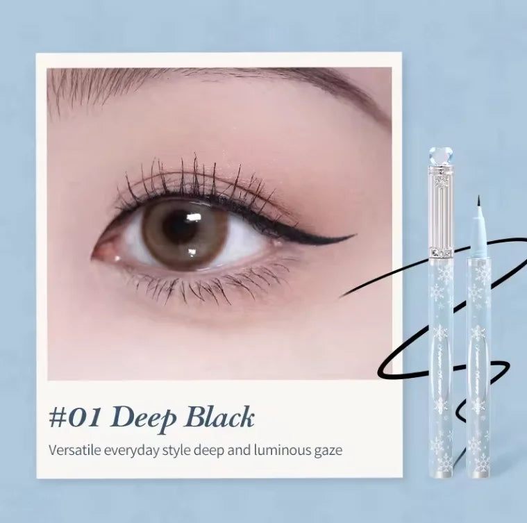 Flower Knows Moonlight Mermaid Waterproof Eyeliner Pen Super Slim Precise All Day Professional Liquid Eye Liner Pencil for Women