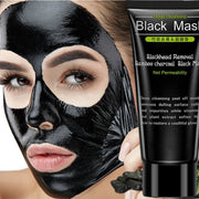Bamboo Charcoal Blackhead Remover Tearing Mask Deep Cleaning Skin Care Peel Off Masks Oil Control Deep Purifying Black Mud Mask