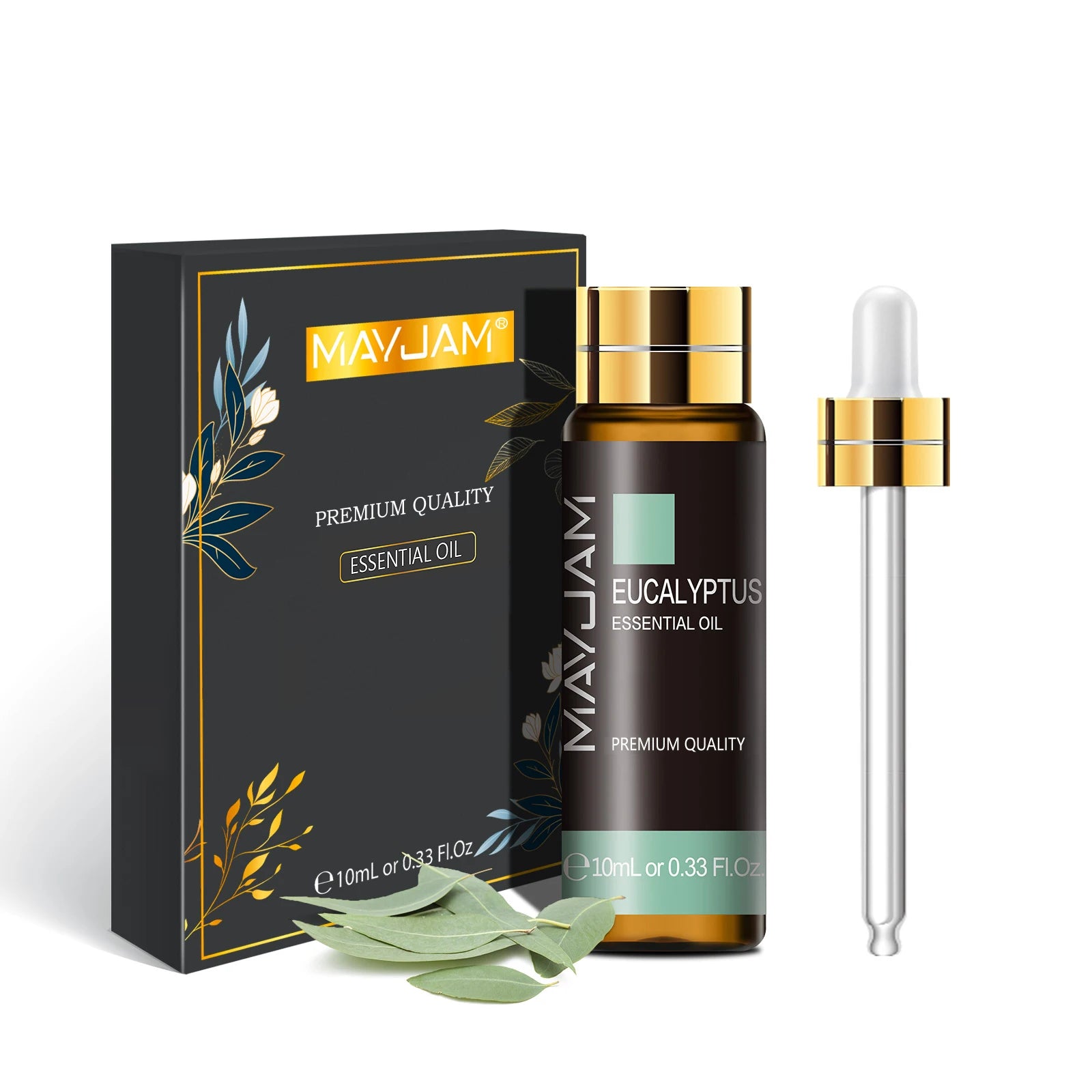 Mayjam 10ml Essential Oil Eucalyptus Juniper Jasmine Lavender Vanilla Rose Sandalwood Sweet Orange Fragrance Aroma Oil Dropper