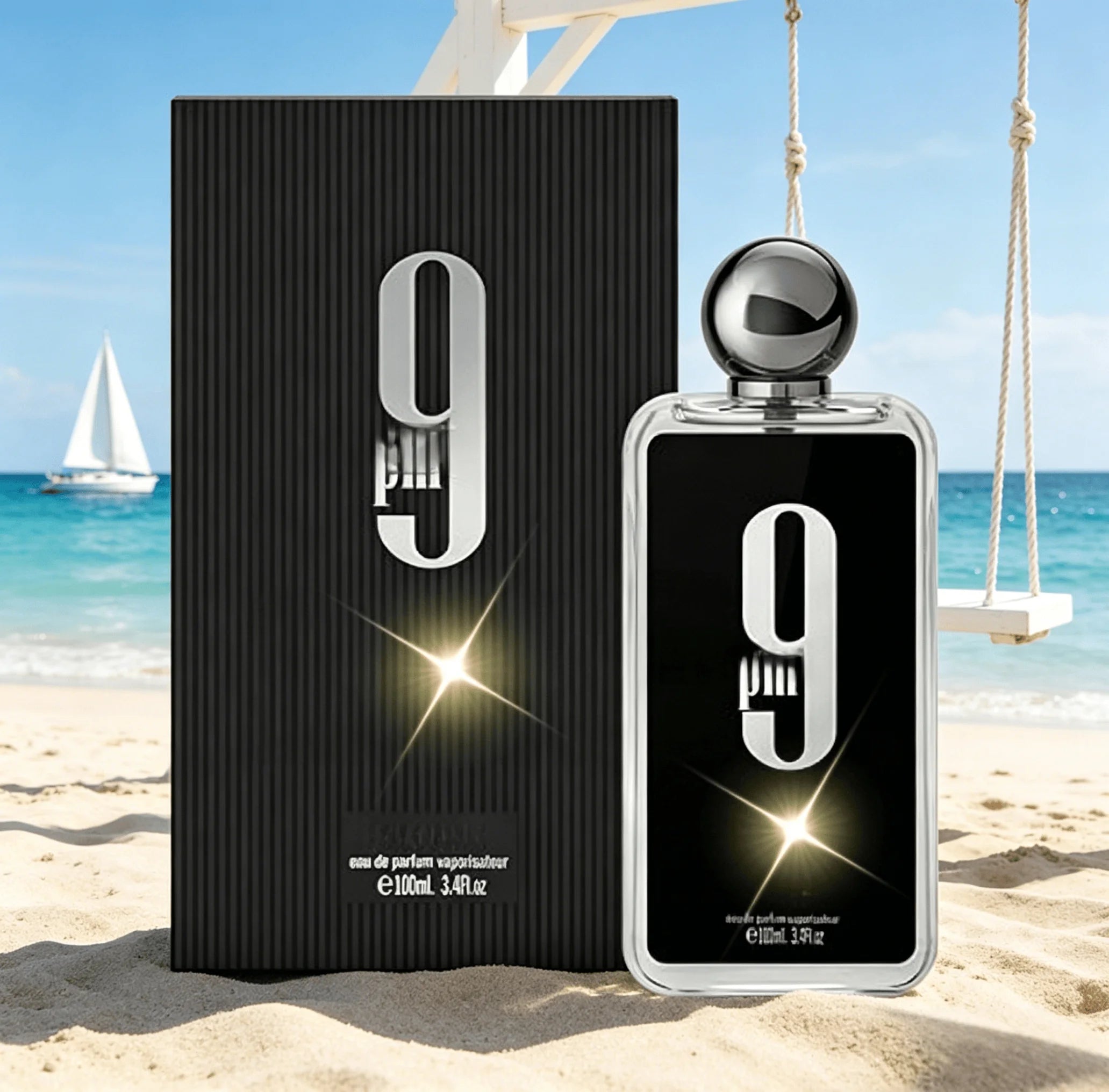 9PM Men's Perfume by Feronomas – 100ml Long-Lasting Gourmet Oriental EDP, The Ultimate Signature Scent