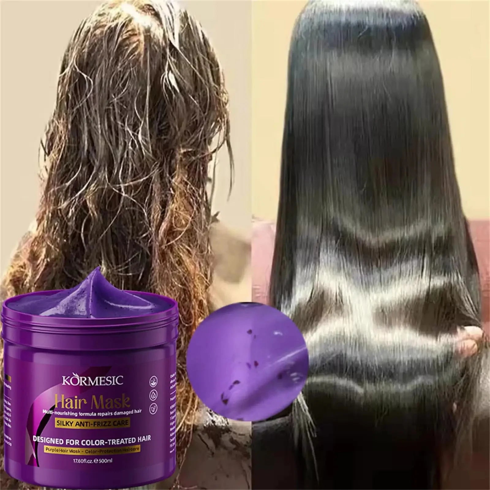 5 Seconds Magical Keratin Hair Mask Repair Damage Frizzy Soft Smooth Shiny Hair Deep Moisturizing Treatment Hair Root Scalp Care