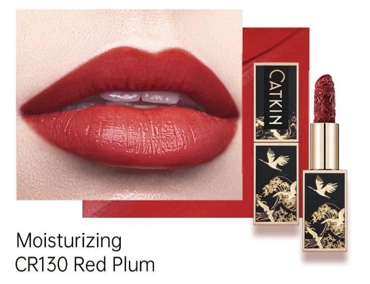 CATKIN Makeup Velvet Matte Lipstick, Hydrating Long‑Lasting Creamy Smooth, for Halloween Cosplay & Party Lip Looks
