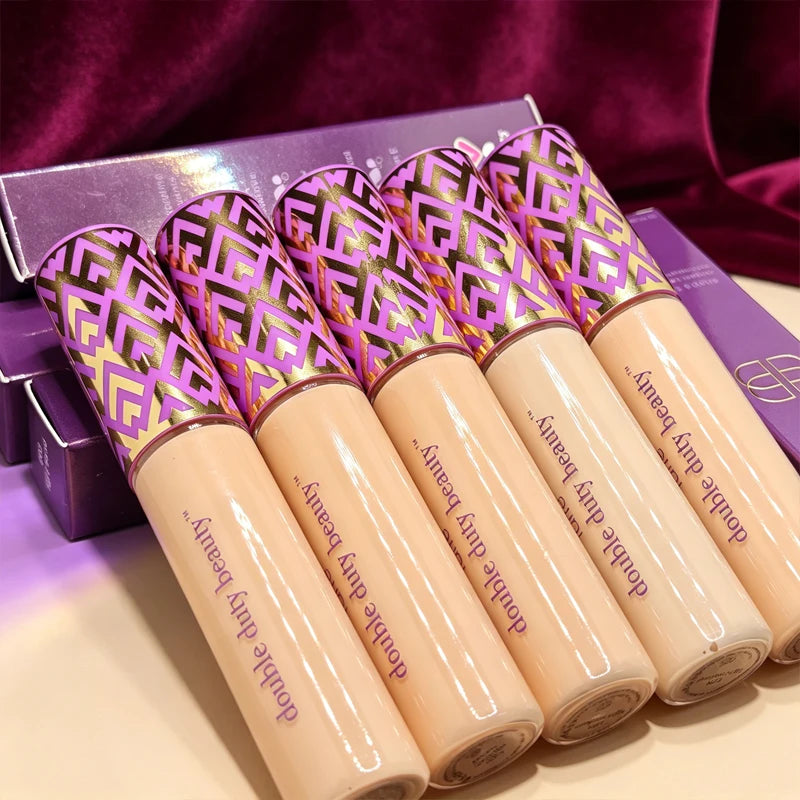 Fashion Concealer Liquid Full Matte Coverage Long Wear Oil Control Under Eye Dark Circle Blemish Cover Face Easy Apply Makeup