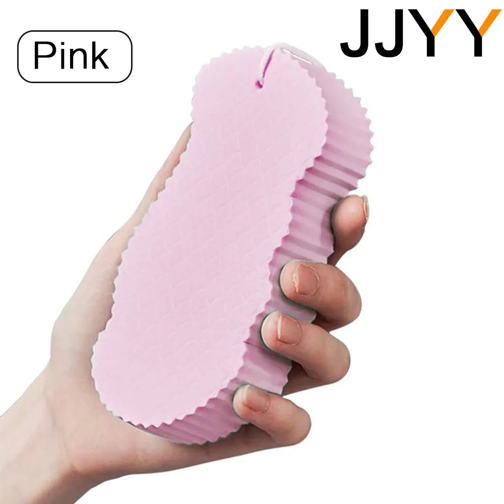 JJYY 1PC 3D Magic Sponge Children's Bath Sponge Body Peeling Dead Skin Exfoliating Massager Cleaning Bath Brush Exfoliating