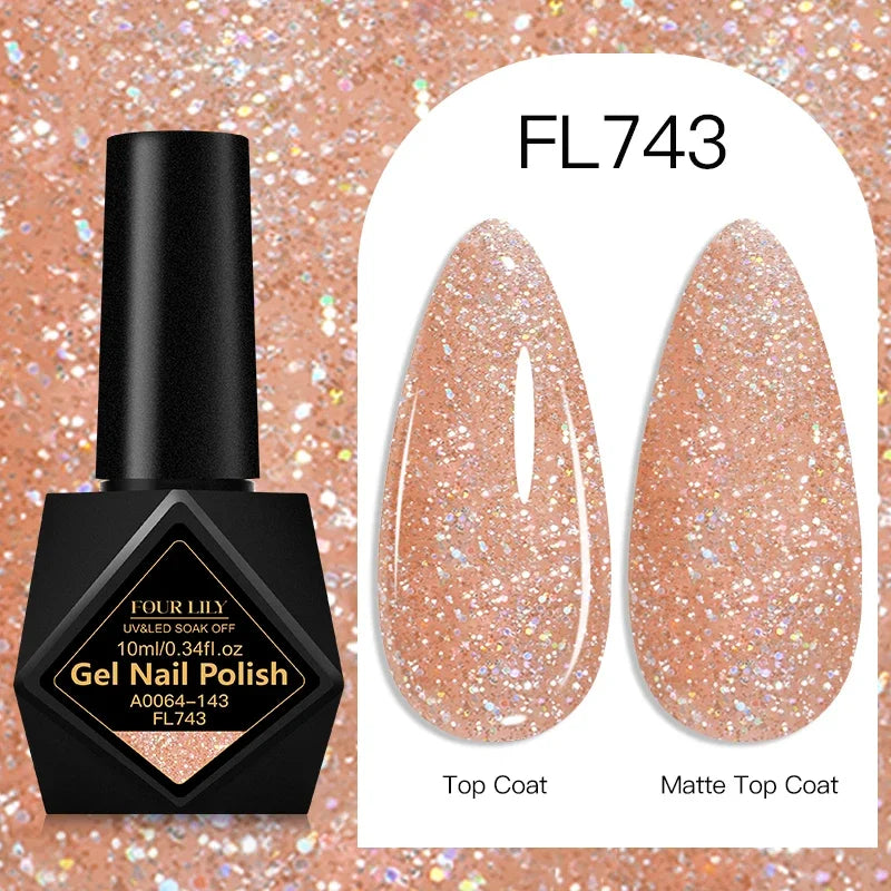 10ml Gel Nail Polish 162 Colors Nail Supplies Vernis Semi Permanent Nail Art Manicure Soak Off LED UV Gel Nail Varnishes Summer