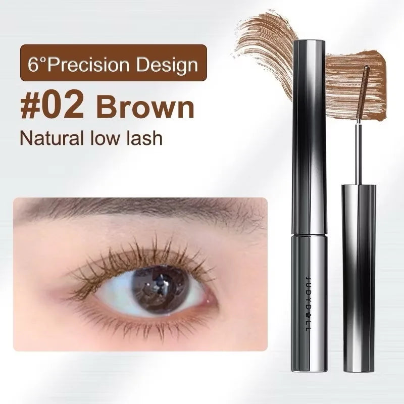 Judydoll 3D Curling Eyelash Iron Mascara, Black & Brown, Curling & Lengthening, Long-Lasting Formula, Waterproof, Smudge-Proof