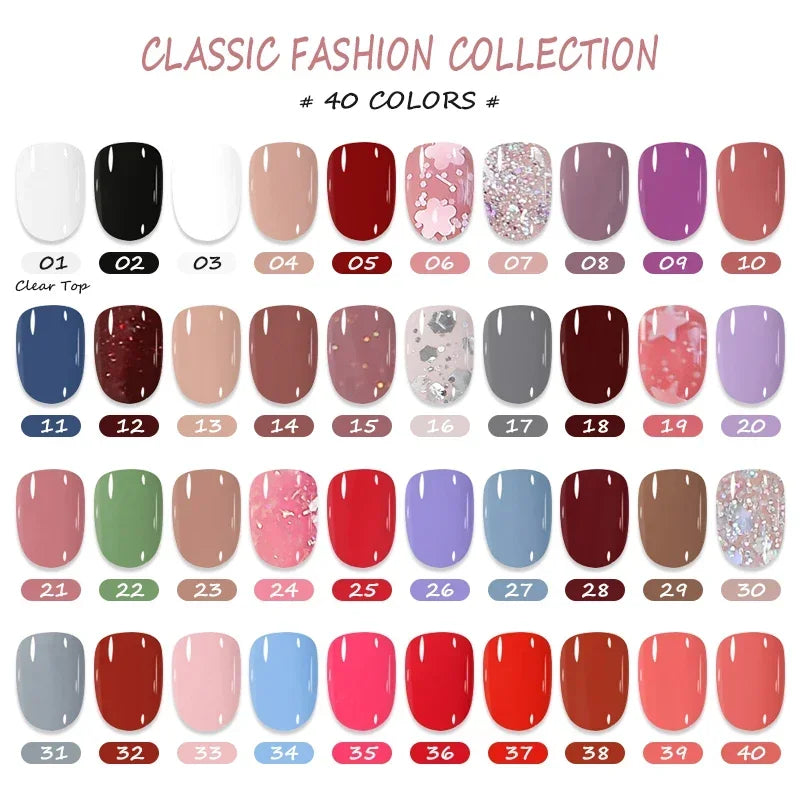 KUDAN 6Pcs Water-Based Nail Polish Set 10ml Nude Red Pink Peel-Off Air-Dry Nail Art Polish Kit Manicure No Need Lamp