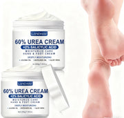 2PCS 60% Urea Cream for Hand & Foot, Suitable for Dry Hand & Foot，Moisturizing Cream Rich in Salicylic Acid and Glycerin