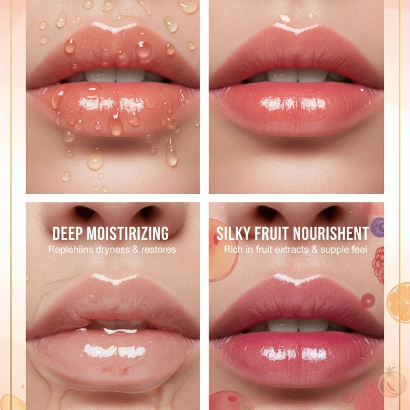 Sleeping Lip Mask Moisturizing Hydrating Treatment Beeswax Exfoliating Care Non Sticky Glossy Nourishing For Dry Chapped Lips