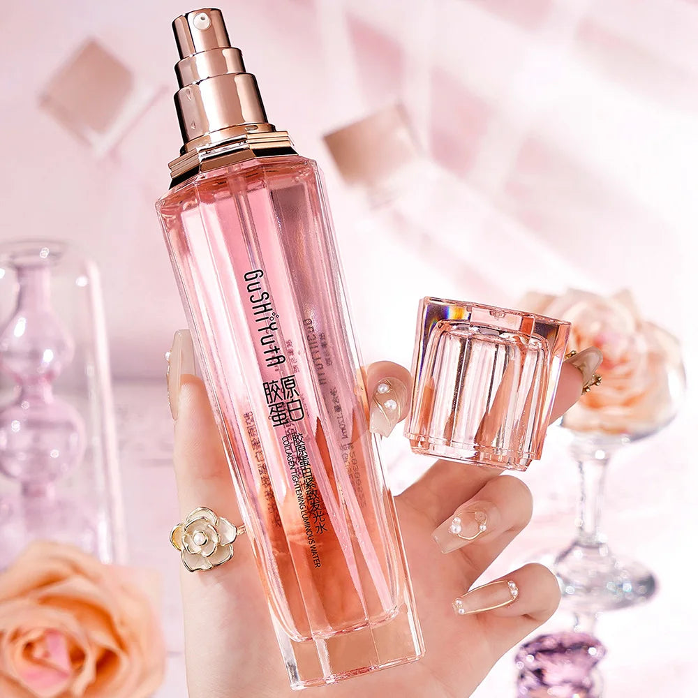 120ml Hydrating Soothing Essence Toner with Collagen, Hyaluronic Acid, Peptides, Ceramides – Moisturizing, Calming Skin Repair