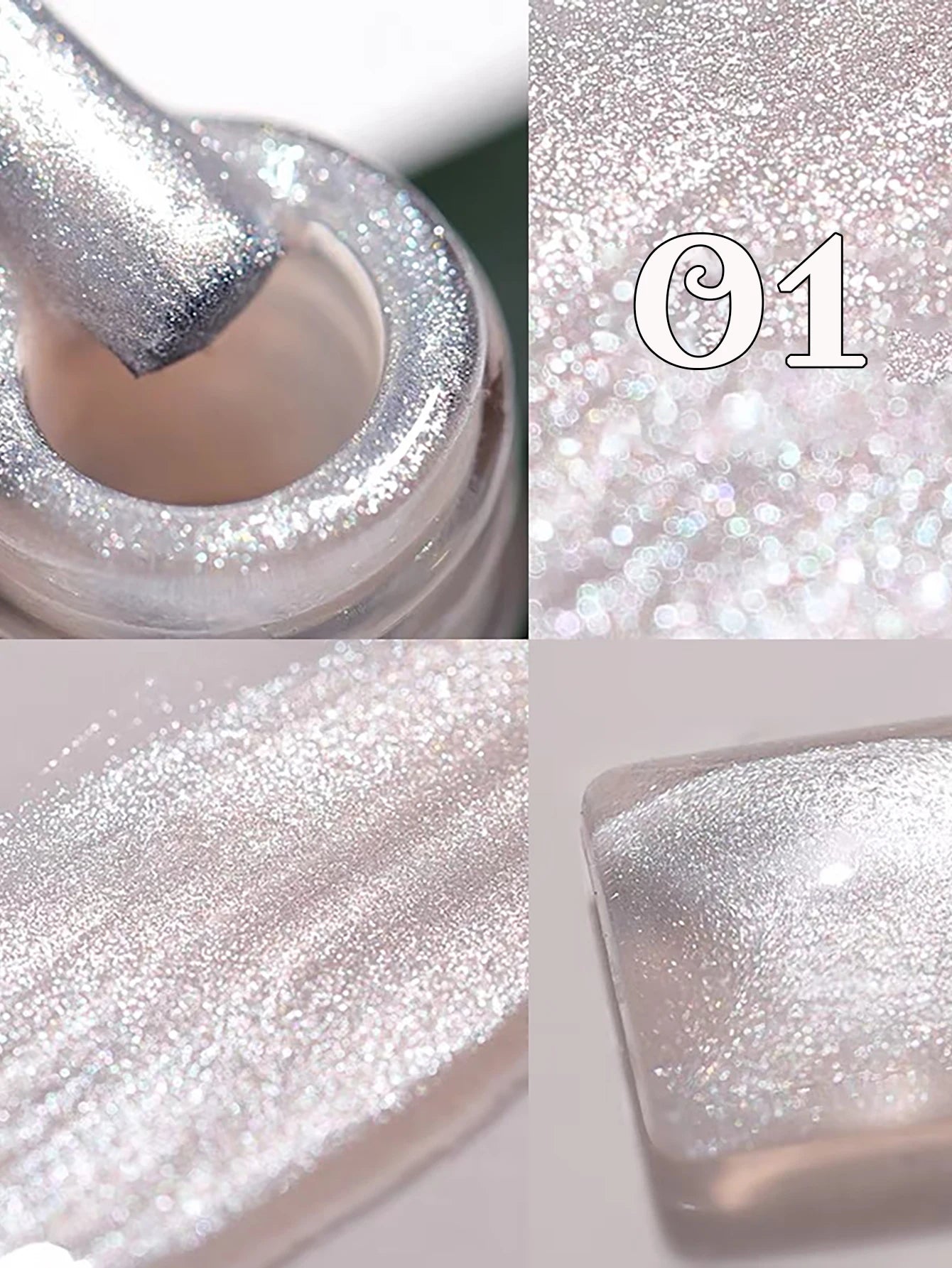 SHAKA 1-12pcs Autumn Winter Popular Whitening Nail Art Fine Glitter Gel Nail Polish Dreamy Pearl Fairy Glitter Gel Nail Supplies
