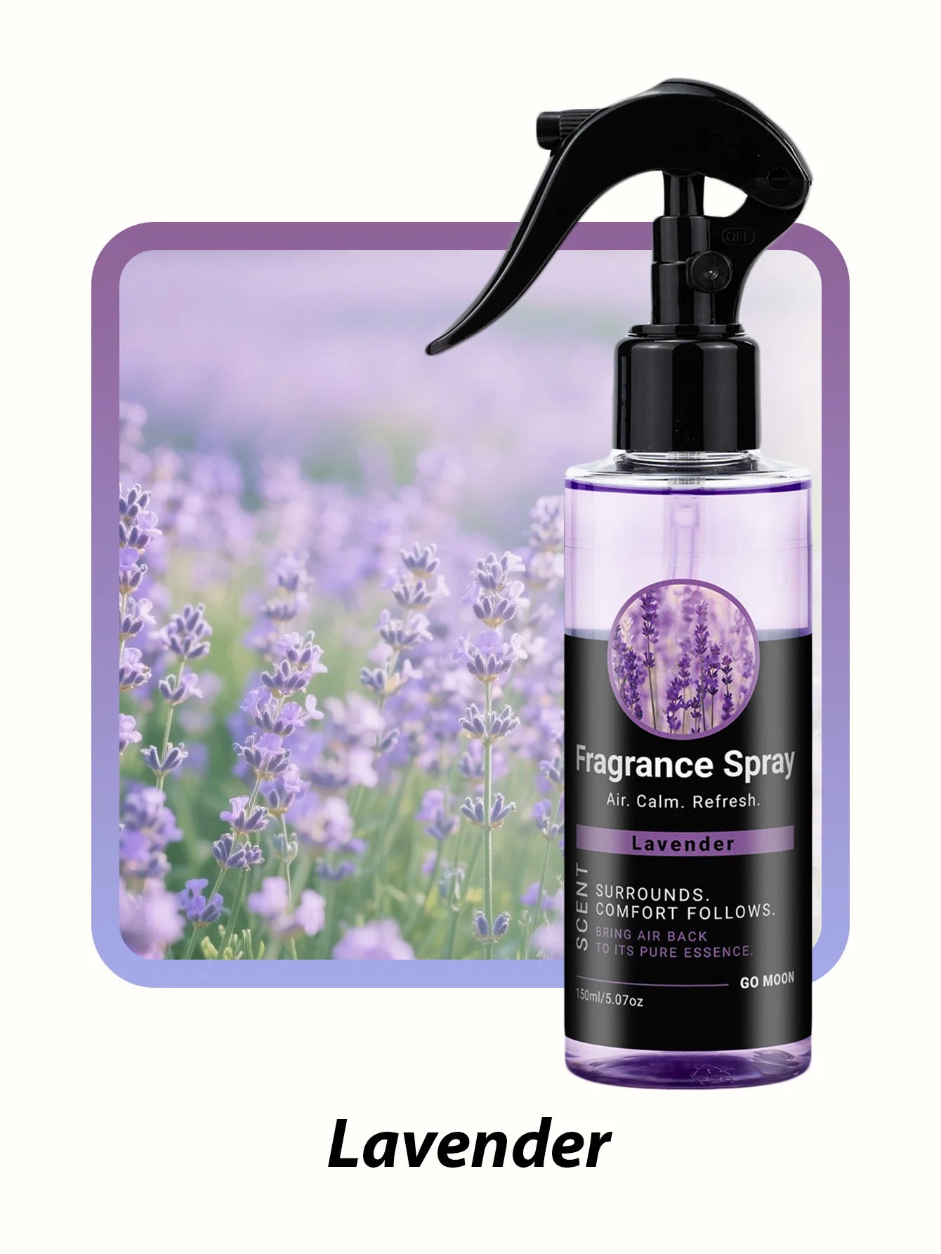 150ml large-capacity fragrance spray, home/car/clothing air freshening spray, 9 scents to choose from