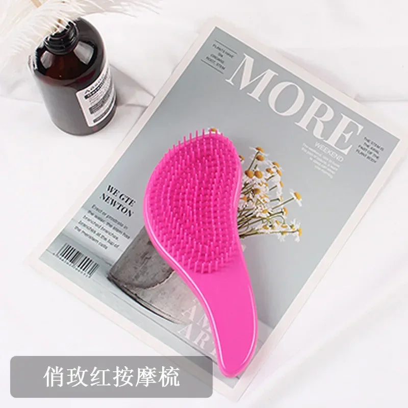 Magic Detangling Comb Anti-static Massage Hair Brush Tangle Detangle Air Cushion Hair Brush Comb Salon Barber Hair Styling Tools