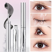 Long-lasting curling mascara Waterproof and sweat-proof Separates each lash Thick and voluminous Steel tube mascara