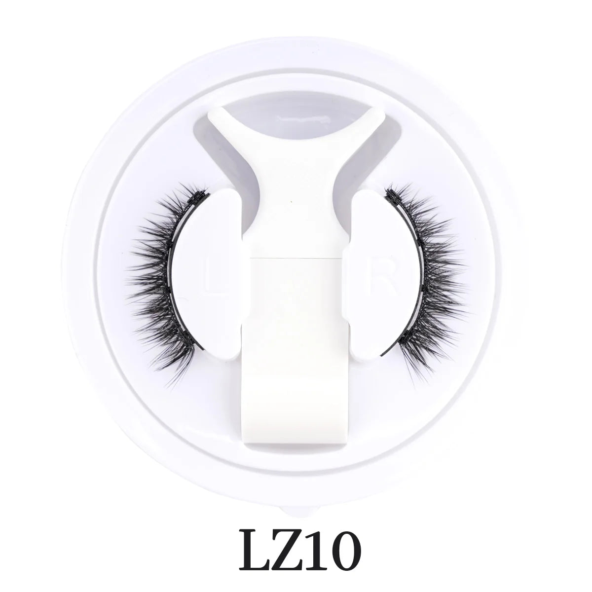 New 1 Pair Magnetic Eyelashes Handmade 3D Fluffy Faux Mink Lashes Reusable Natural False Eyelashes Magnetic Tweezers Makeup Set