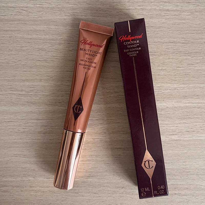 2026 CT Lip Gloss Collagen Lipstick Hydrating Soft Fluffy Head Blush Highlighter Concealer Eyeshadow Palette Fine Powder Texture