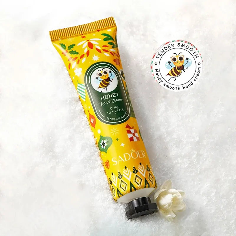1pcs SADOER Honey Hand Cream Anti-Drying Crack Moisturizing Brightening Repairing Hand Creams for Hands Skin Care