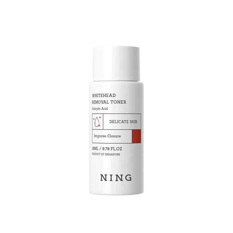 NING  WHITEHEAD REMOVAL TONER MINIMIZES PORES, REDUCES BLACKHEADS, BRIGHTENS, CONTROLS OIL