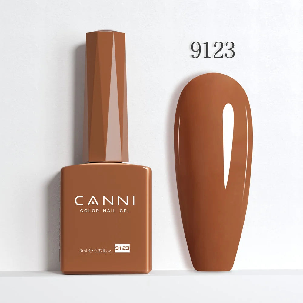 CANNI Nail Gel Polish HEMA FREE TPO FREE Summer Colors Semi Permanent Soak Off UV LED Self-leveling Great Coverage Gel Varnish