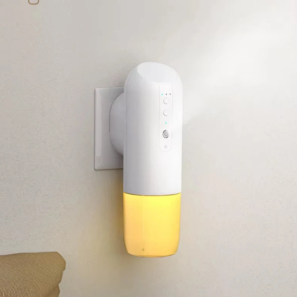 NAMSTE 100m³ Smart Automatic Air Freshener Plug in Diffuser Hotel Scent Diffuser for Home and Toilet 150ml Fragrance Diffuser