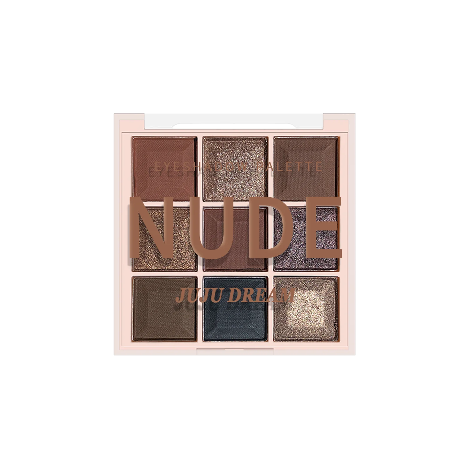 9 Color Chocolate Eyeshadow Palette Matte Shimmer Natural Nude Waterproof Sweatproof Christmas Makeup Gift
