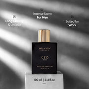 Luxury Men’s Perfume Spray – Fresh Citrus & Warm Woody Scent with Long-Lasting Premium Feel (100ml)