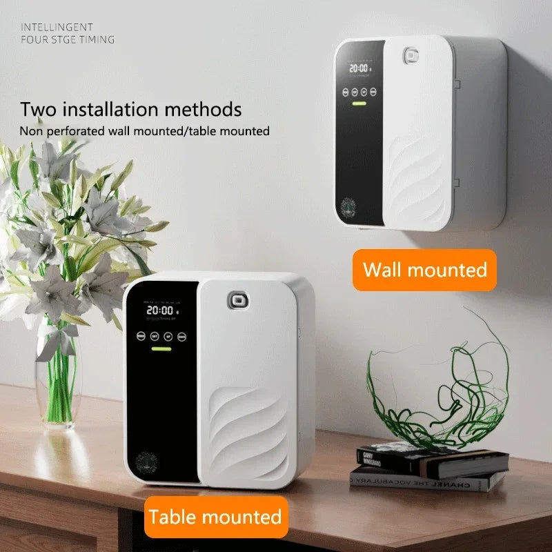 NAMSTE 1000m³ Scent Diffuser Machine Wall Mounted Fragrance Diffuser 500ML Essential Oils Diffuser Electric Home Air Freshener