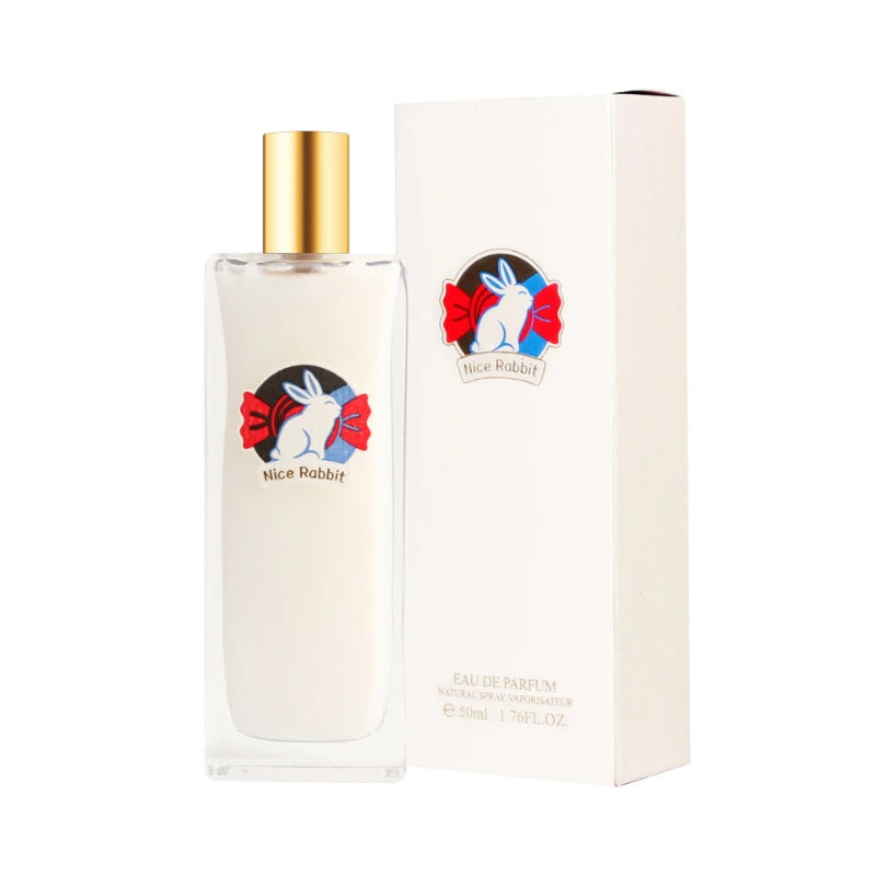 Rich White Rabbit Creamy Candy Perfume Popular Unisex Lasting Sweet Fragrance HighEnd Fresh Natural Coconut Milk Fragrance Spray