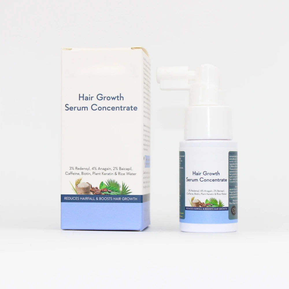 Hair Nourishing Serum Concentrate 3%Redensyl 4%Anagain 2%Baicapil Phytokeratin Rice Water Deep Conditioning Hair