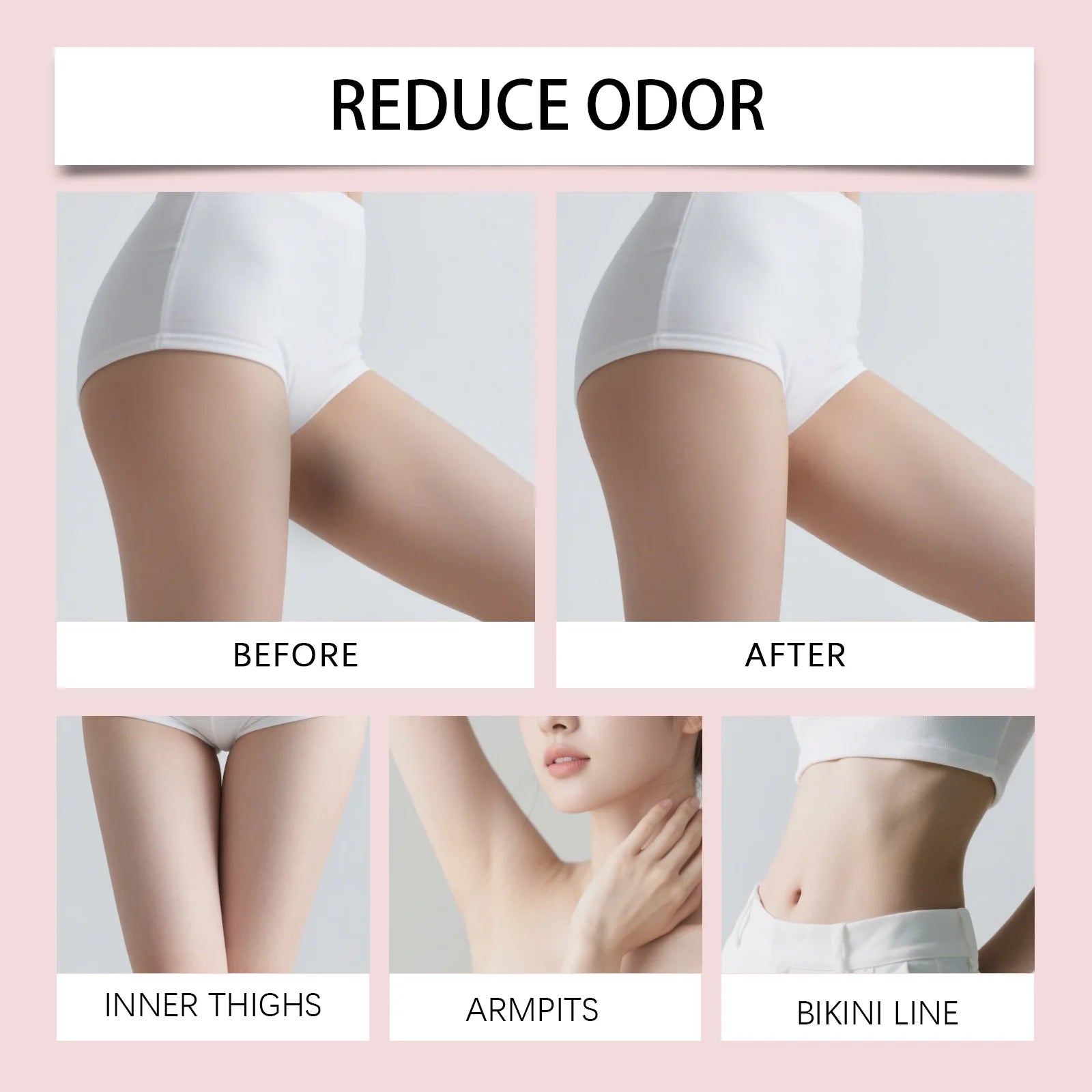 OUHOE Private Part Skin Tighten Whiten Cream Moisturizing Enhance Elasticity Brightening Skin Relieve Redness Lighten Dark Spots