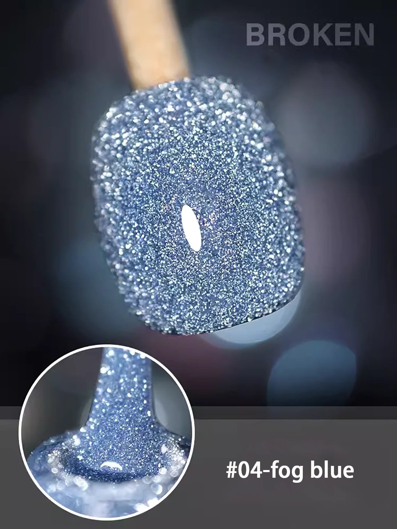 MIANEL 12ML Rock Sugar Crushed Diamond Gel Nail Polish Pink Glitter Nail Polish Top Selling Pink Nails Summer Nails 1-12pcs