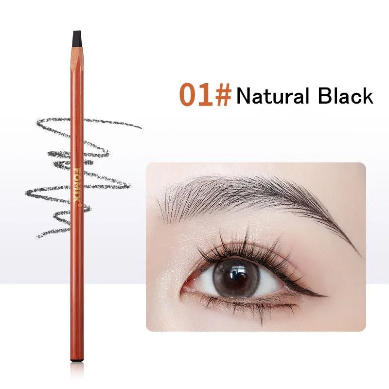 Hard Microblading Eyebrow Pen Waterproof Eyebrow Pencil Definer Long Lasting Natural  Wild Brow Applicator Easy To Wear