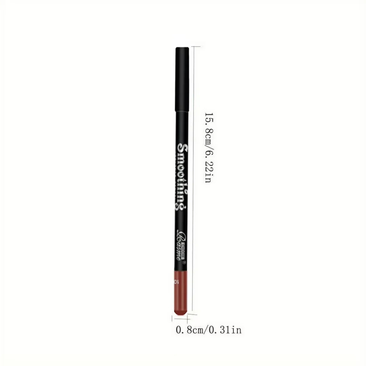 Smoothing Lip Liner Pencil, Waterproof Matte Lip Contour Lipstick, Long Lasting Makeup, Comes With Free Pencil Sharpener