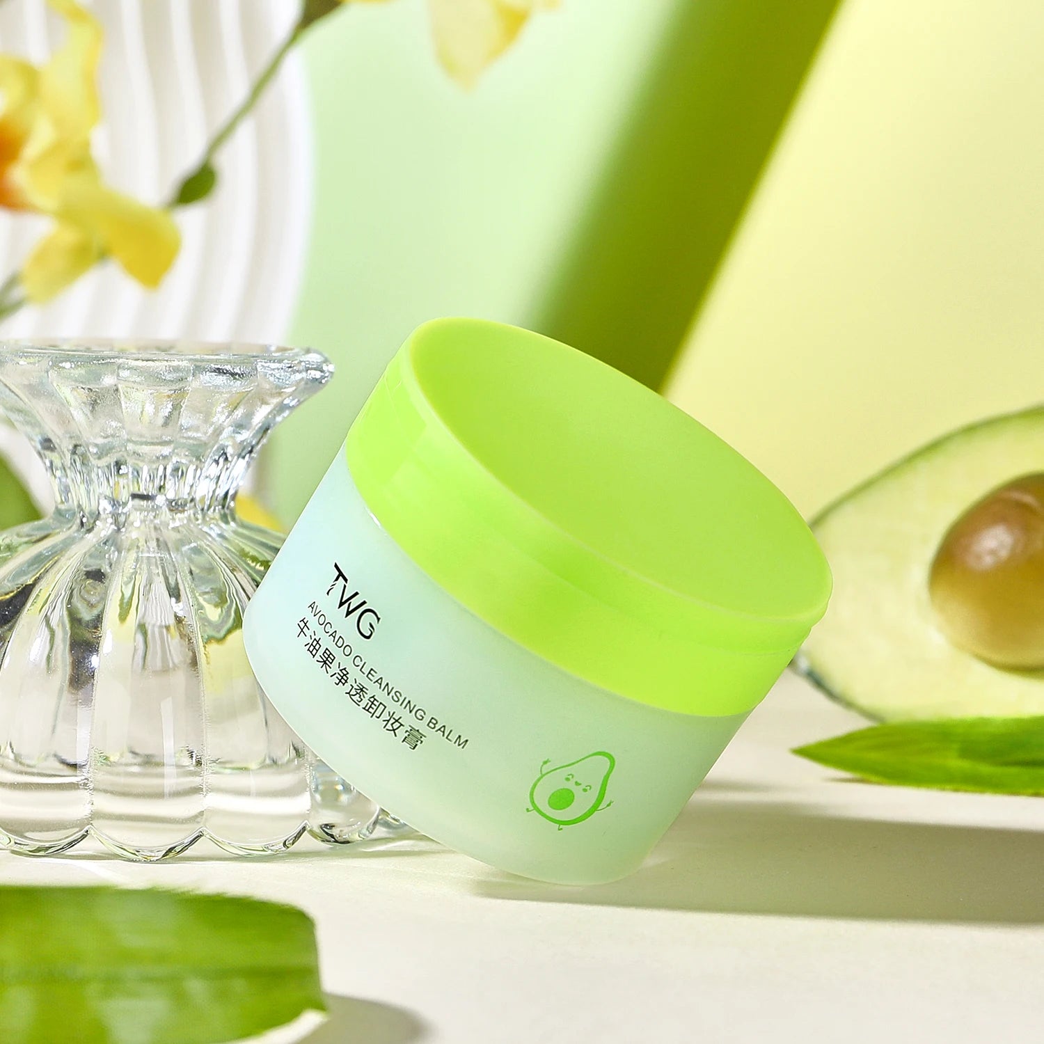 Avocado Makeup Removal Cream for Women's Deep Cleansing Makeup Removal Cream, the Best Gift for Girls