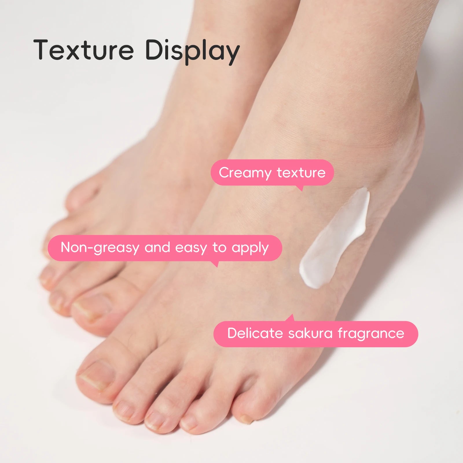 LAIKOU Japan Sakura Foot Cream 50g Exfoliating Moisturizing Softening Dry Rough Skin Foot Care