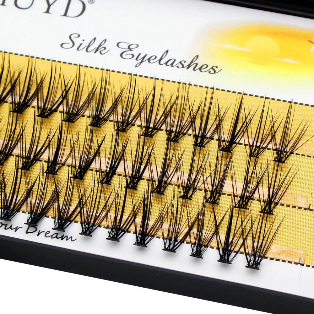 Super Bunch 20D/30D/40D/50D 60 Bundles Mink Eyelashes Extension Natural Volume Fake Lashes Individual Cluster Makeup Tools Cilia