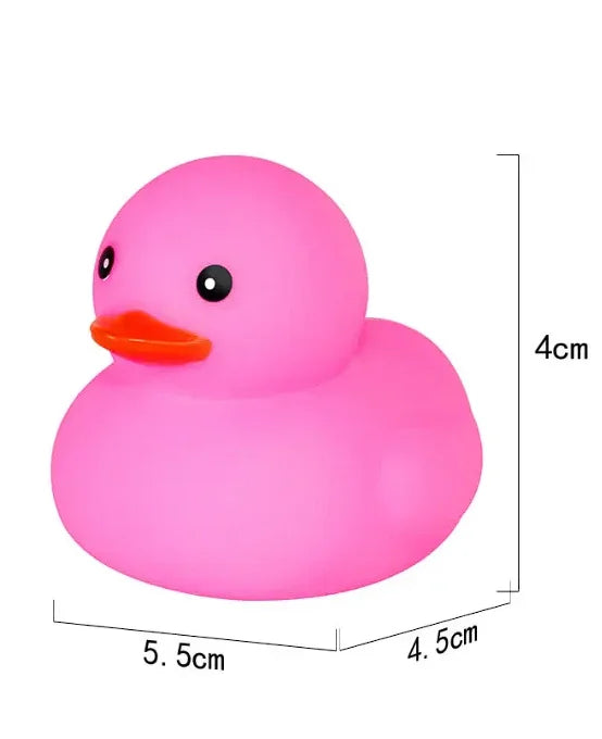 1pcs Rubber Duck Floating Squeaky Duckies Gift for Shower Infants Party Decoration