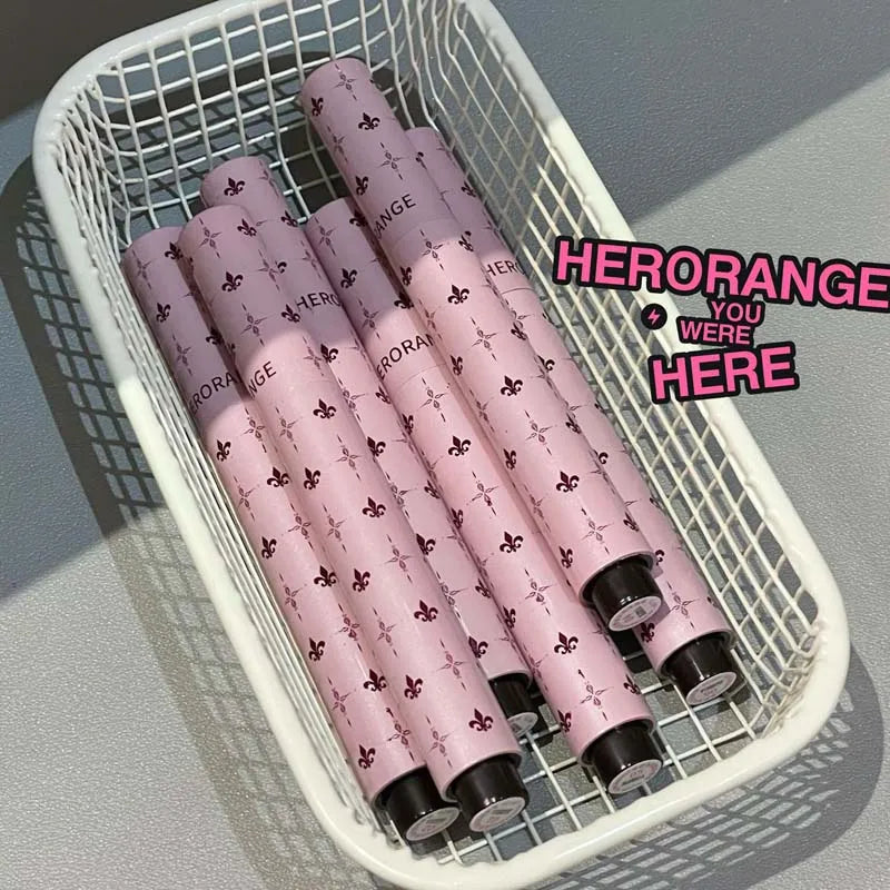 Herorange Starry Solid Lip Gloss Long Lasting Moisturizing Non-Sticky Non-Cup Stain Fine Glitter Glossy Lip Makeup Gift